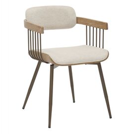 ΚΑΡΕΚΛΑ ΤΡΑΠΕΖΑΡΙΑΣ LANG HM9973.01 ΜΕΤ.ΠΟΔΙΑ ΧΑΛΚΙΝΑ-ΕΚΡΟΥ ΥΦΑΣΜΑ 52x52x76Υεκ - ΚΑΡΕΚΛΕΣ - ΠΟΛΥΘΡΟΝΕΣ ΕΣ. στο Milonadakis.gr