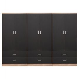 ΝΤΟΥΛΑΠΑ 6ΦΥΛΛΗ REINA ME 6 ΣΥΡΤΑΡΙΑ HM21060.03 ΜΕΛΑΜΙΝΗ ΣΕ ΓΚΡΙ-ΣΟΝΑΜΑ 240x42x181Υεκ - ΝΤΟΥΛΑΠΕΣ στο Milonadakis.gr