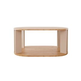 Τραπέζι Solka pakoworld σε oak απόχρωση με ανοιχτό γκρι 90x56x40εκ - ΤΡΑΠΕΖΑΚΙΑ ΣΑΛΟΝΙΟΥ στο Milonadakis.gr