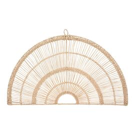 Διακοσμητικό τοίχου Padma pakoworld pe rattan σε φυσική απόχρωση 60.7x1.5x35.5εκ - ΔΙΑΚΟΣΜΗΤΙΚΑ ΤΟΙΧΟΥ στο Milonadakis.gr