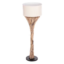ΔΙΑΚΟΣΜΗΤΙΚΟ ΦΩΤΙΣΤΙΚΟ ΔΑΠΕΔΟΥ ALTAR HM4433 DRIFTWOOD--ΛΕΥΚΟ PVC Φ45x142Υεκ. - ΦΩΤΙΣΤΙΚΑ ΔΑΠΕΔΟΥ στο Milonadakis.gr