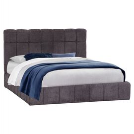 ΚΡΕΒΑΤΙ RAMON ΜΕ ΑΠΟΘΗΚΕΥΤΙΚΟ ΧΩΡΟ HM720 ΥΦΑΣΜΑ ΜΠΟΥΚΛΕ ΣΚΟΥΡΟ ΓΚΡΙ-ΣΤΡΩΜΑ 160x200εκ - ΚΡΕΒΑΤΙΑ στο Milonadakis.gr