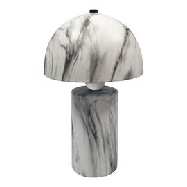 Επιτραπέζιο φωτιστικό Euphore Inart E27 λευκό μαρμάρου κεραμικό Φ18x29εκ - ΕΠΙΤΡΑΠΕΖΙΑ ΦΩΤΙΣΤΙΚΑ στο Milonadakis.gr