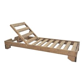 Ξαπλώστρα Fendy pakoworld ξύλο ελάτου σε καρυδί απόχρωση 71.5x200x24εκ - ΞΑΠΛΩΣΤΡΕΣ στο Milonadakis.gr