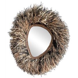 ΔΙΑΚΟΣΜΗΤΙΚΟΣ ΚΑΘΡΕΠΤΗΣ ΤΟΙΧΟΥ GRESSO HM4712 ΙΝΕΣ ΜΠΑΝΑΝΑΣ ΦΥΣΙΚΟ-ΜΑΥΡΟ 90x105Υεκ - ΚΑΘΡΕΠΤΕΣ στο Milonadakis.gr