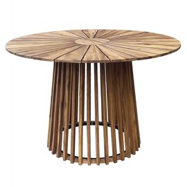 ΤΡΑΠΕΖΙ ΤΡΑΠΕΖΑΡΙΑΣ ΕΞ.ΧΩΡΟΥ CRISTOBAL HM6234 ΞΥΛΟ ΑΚΑΚΙΑΣ-ΜΕΤΑΛΛΟ Φ120x76Υεκ - ΤΡΑΠΕΖΙΑ ΕΞ. ΧΩΡΟΥ στο Milonadakis.gr