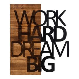 Διακοσμητικό τοίχου Deseze pakoworld ξύλο πεύκου σε φυσική απόχρωση με μαύρο μέταλλο 48x3x58εκ - ΔΙΑΚΟΣΜΗΤΙΚΑ ΤΟΙΧΟΥ στο Milonadakis.gr