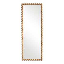 Καθρέπτης Ledalo pakoworld ξύλο σε φυσική απόχρωση 45x4.5x130εκ - ΚΑΘΡΕΠΤΕΣ στο Milonadakis.gr