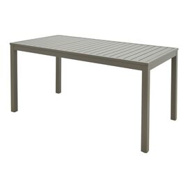 Τραπέζι Kliton pakoworld αλουμίνιο σε σαμπανιζέ απόχρωση 150x80x74εκ - ΤΡΑΠΕΖΙΑ ΕΞ. ΧΩΡΟΥ στο Milonadakis.gr