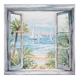 Πίνακας σε καμβά Deive Inart 80x3x80εκ - ΠΙΝΑΚΕΣ στο Milonadakis.gr