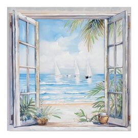 Πίνακας σε καμβά Deive Ι  Inart 80x3x80εκ - ΠΙΝΑΚΕΣ στο Milonadakis.gr