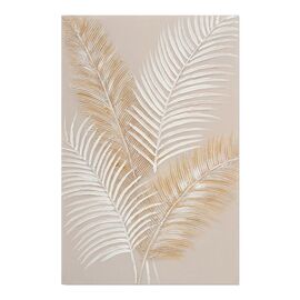 Πίνακας σε καμβά Leavy I Inart 60x3x90εκ - ΠΙΝΑΚΕΣ στο Milonadakis.gr