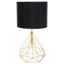 ΕΠΙΤΡΑΠΕΖΙΟ ΦΩΤΙΣΤΙΚΟ GEILO HM7416.12 ΧΡΥΣΟ ΜΕΤΑΛΛΙΚΟ--ΜΑΥΡΟ PVC ΚΑΠΕΛΟ Φ25x48,5Υεκ. - ΕΠΙΤΡΑΠΕΖΙΑ ΦΩΤΙΣΤΙΚΑ στο Milonadakis.gr