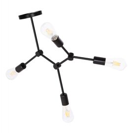 ΦΩΤΙΣΤΙΚΟ ΟΡΟΦΗΣ 4-ΦΩΤΟ LIGHTY HM7405.11 ΜΕΤΑΛΛΟ ΣΕ ΜΑΥΡΟ 57x5x52Υεκ. - ΦΩΤΙΣΤΙΚΑ ΟΡΟΦΗΣ στο Milonadakis.gr