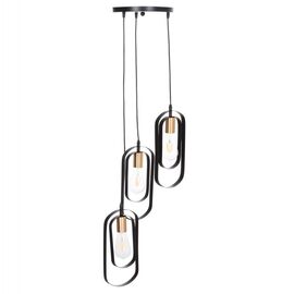 ΦΩΤΙΣΤΙΚΟ ΟΡΟΦΗΣ ΚΡΕΜΑΣΤΟ BIUT HM7528.11 ΜΑΥΡΟ ΜΕΤΑΛΛΟ-ΧΡΥΣΟ ΝΤΟΥΙ Φ23x139Υεκ. - ΦΩΤΙΣΤΙΚΑ ΟΡΟΦΗΣ στο Milonadakis.gr