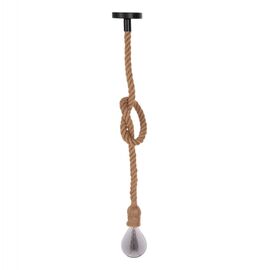 ΦΩΤΙΣΤΙΚΟ ΟΡΟΦΗΣ ΚΡΕΜΑΣΤΟ ΜΕ ΛΑΜΠΤΗΡΑ HM11928.02--ΣΧΟΙΝΙ 1m ΠΑΧΟΥΣ 2cm-ΝΤΟΥΙ Ε27 - ΦΩΤΙΣΤΙΚΑ ΟΡΟΦΗΣ στο Milonadakis.gr