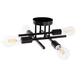 ΦΩΤΙΣΤΙΚΟ ΟΡΟΦΗΣ ΠΟΛΥΦΩΤΟ LIGHTY HM7428.11 ΜΕΤΑΛΛΟ ΣΕ ΜΑΥΡΟ 28x28x15Υεκ. - ΦΩΤΙΣΤΙΚΑ ΟΡΟΦΗΣ στο Milonadakis.gr