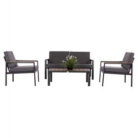 ΣΕΤ ΣΑΛΟΝΙ ΕΞ.ΧΩΡΟΥ 4ΤΜΧ SAFIN HM6278.03 ΑΛΟΥΜΙΝΙΟ & OLEFIN ΣΚΟΥΡΟ ΓΚΡΙ--POLYWOOD - ΣΕΤ ΣΑΛΟΝΙΑ στο Milonadakis.gr