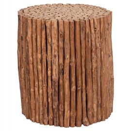 ΤΡΑΠΕΖΙ ΣΑΛΟΝΙΟΥ ΣΤΡΟΓΓΥΛΟ DRIFTER HM4443 DRIFTWOOD ΣΕ ΦΥΣΙΚΟ ΧΡΩΜΑ Φ36x40Υεκ - ΤΡΑΠΕΖΙΑ ΚΟΥΖΙΝΑΣ στο Milonadakis.gr