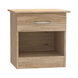 Κομοδίνο Kona pakoworld σε oak απόχρωση 40x34x42εκ - ΚΟΜΟΔΙΝΑ στο Milonadakis.gr