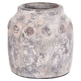 ΔΙΑΚΟΣΜΗΤΙΚΟ ΕΠΙΤΡΑΠΕΖΙΟ ΒΑΖΟ VERMO HM4392 ΤΕΡΑΚΟΤΑ ΣΕ ΓΚΡΙ Φ20x19Υεκ. - ΑΝΤΙΚΕΙΜΕΝΑ στο Milonadakis.gr