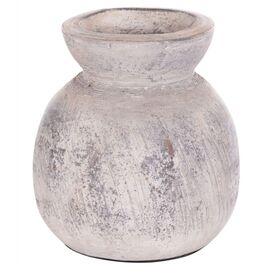 ΔΙΑΚΟΣΜΗΤΙΚΟ ΕΠΙΤΡΑΠΕΖΙΟ ΒΑΖΟ VERMO HM4396 ΤΕΡΑΚΟΤΑ ΣΕ ΑΝΟΙΧΤΟ ΓΚΡΙ Φ18x19Υεκ. - ΑΝΤΙΚΕΙΜΕΝΑ στο Milonadakis.gr