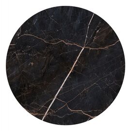 ΕΠΙΦΑΝΕΙΑ ΤΡΑΠΕΖΙΟΥ HPL ΣΤΡΟΓΓΥΛΗ HM5842.34 ΜΑΥΡΟ ΜΑΡΜΑΡΟ Φ70εκ. - ΚΑΠΑΚΙΑ HPL στο Milonadakis.gr