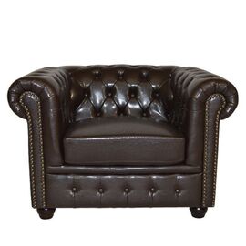 ΠΟΛΥΘΡΟΝΑ T.CHESTERFIELD POLINA HM3011.01 PU ΣΚΟΥΡΟ ΚΑΦΕ 110x90x73Yεκ. - ΚΑΡΕΚΛΕΣ - ΠΟΛΥΘΡΟΝΕΣ ΕΣ. στο Milonadakis.gr