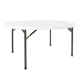 ΤΡΑΠΕΖΙ CATERING-ΣΥΝΕΔΡΙΟΥ HM5043 Φ152Χ74εκ ΠΤΥΣΣΟΜΕΝΟ ΣΤΡΟΓΓΥΛΟ - ΤΡΑΠΕΖΙΑ στο Milonadakis.gr