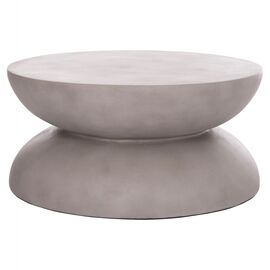 ΤΡΑΠΕΖΙ ΣΑΛΟΝΙΟΥ ANNA HM18158.03 FIBER CEMENT ΣΕ ΓΚΡΙ--Φ92x44.5Υεκ - ΤΡΑΠΕΖΙΑ ΚΟΥΖΙΝΑΣ στο Milonadakis.gr