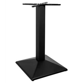 ΒΑΣΗ ΜΕΤΑΛΛΙΚΗ 45χ45χ74εκ ΜΕ ΣΤΑΥΡΟ 45Χ45εκ.ΠΥΡΑΜΙΔΑ ΜΑΥΡΗ HM408 - ΒΑΣΕΙΣ ΤΡΑΠΕΖΙΩΝ στο Milonadakis.gr