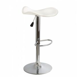 ΣΚΑΜΠΩ ΜΠΑΡ GANNA HM201.02 ΛΕΥΚΟ ΤΕΧΝΟΔΕΡΜΑ ΜΕ ΑΜΟΡΤΙΣΕΡ 45χ45χ82 - ΣΚΑΜΠΟ ΜΠΑΡ στο Milonadakis.gr