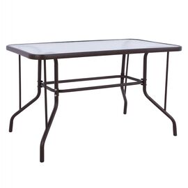 ΤΡΑΠΕΖΙ ADAM HM5020.02 ΜΕΤΑΛΛΙΚΟ ΚΑΦΕ ΜΕ ΓΥΑΛΙΝΗ ΕΠΙΦΑΝΕΙΑ 110Χ60Χ71Υεκ. - ΤΡΑΠΕΖΙΑ ΕΞ. ΧΩΡΟΥ στο Milonadakis.gr