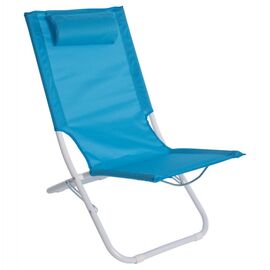 ΚΑΡΕΚΛΑΚΙ ΠΑΡΑΛΙΑΣ NALIN HM5150 ΜΕΤΑΛΛΙΚΟ ΨΗΛΗ ΠΛΑΤΗ ΜΕ ΥΦΑΣΜΑ ΣΙΕΛ 48x77,5x72Yεκ. - ΚΑΡΕΚΛΕΣ ΠΑΡΑΛΙΑΣ στο Milonadakis.gr