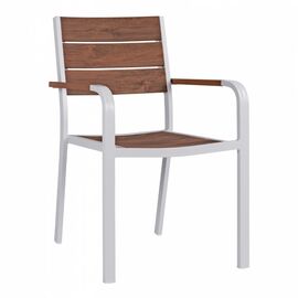 ΠΟΛΥΘΡΟΝΑ ΑΛΟΥΜΙΝΙΟΥ SAGA ΛΕΥΚΗ ΜΕ POLYWOOD HM5127.01 55x56x85Υ εκ. - ΚΑΡΕΚΛΕΣ - ΠΟΛΥΘΡΟΝΕΣ στο Milonadakis.gr