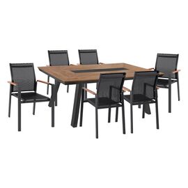 ΣΕΤ ΤΡΑΠΕΖΑΡΙΑΣ 7ΤΜΧ ΣΕ ΓΚΡΙ ΧΡΩΜΑ HM5235.02 - ΣΕΤ ΤΡΑΠΕΖΑΡΙΕΣ στο Milonadakis.gr