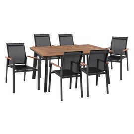 ΣΕΤ ΤΡΑΠΕΖΑΡΙΑΣ ΑΛΟΥΜΙΝΙΟΥ 7ΤΜΧ ΣΕ ΓΚΡΙ ΧΡΩΜΑ HM5242.02 - ΣΕΤ ΤΡΑΠΕΖΑΡΙΕΣ στο Milonadakis.gr