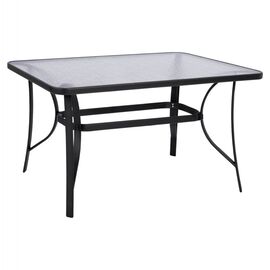 ΤΡΑΠΕΖΙ BRUNO 140Χ80Χ72Υεκ. ΓΚΡΙ ΜΕΤΑΛΛΙΚΟ ΜΕ ΓΥΑΛΙΝΗ ΕΠΙΦΑΝΕΙΑ HM5106.01 - ΤΡΑΠΕΖΙΑ ΕΞ. ΧΩΡΟΥ στο Milonadakis.gr