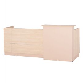 ΓΡΑΦΕΙΟ ΥΠΟΔΟΧΗΣ DALTON HM2068.02 ΜΕΛΑΜΙΝΗ ΣΕ SONAMA-ΜΠΕΖ 240x80x106Υεκ. - ΓΡΑΦΕΙΑ στο Milonadakis.gr