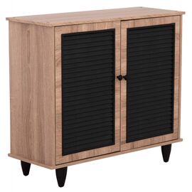 ΠΑΠΟΥΤΣΟΘΗΚΗ ΞΥΛΙΝΗ MCKENNA HM2266.02 ΣΕ ΧΡΩΜΑ SONAMA-ΜΑΥΡΟ 77x30x69Υεκ. - ΝΤΟΥΛΑΠΙΑ - ΠΑΠΟΥΤΣΟΘΗΚΕΣ στο Milonadakis.gr