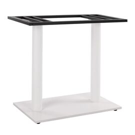 ΒΑΣΗ ΜΕΤΑΛΛΙΚΗ ΔΙΠΛΗ ΛΕΥΚΗ ΜΑΤ 40Χ70Χ72Υεκ. ΜΕ ΡΕΓΟΥΛΑΤΟΡΟΥΣ HM435.12 - ΒΑΣΕΙΣ ΤΡΑΠΕΖΙΩΝ στο Milonadakis.gr