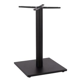 ΒΑΣΗ ΜΕΤΑΛΛΙΚΗ ΜΑΥΡΗ ΜΑΤ 45Χ45Χ72εκ. ΜΕ ΣΤΑΥΡΟ 45Χ45 ΚΑΙ ΡΕΓΟΥΛΑΤΟΡΟΥΣ HM438 - ΒΑΣΕΙΣ ΤΡΑΠΕΖΙΩΝ στο Milonadakis.gr