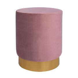 ΣΚΑΜΠΟ LEVY ΣΑΠΙΟ ΜΗΛΟ ΒΕΛΟΥΔΟ ΜΕ ΧΡΥΣΗ ΒΑΣΗ HM8408.02 Φ35x43Υ εκ. - ΠΟΥΦ - ΣΚΑΜΠΟ - ΜΠΑΟΥΛΟ στο Milonadakis.gr