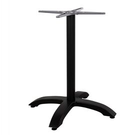 ΒΑΣΗ ΑΛΟΥΜΙΝΙΟΥ HM460.01 ΜΑΥΡΟ ΜΑΤ 66Χ66Χ73Υεκ. ΜΕ ΣΤΑΥΡΟ 48Χ48εκ. - ΒΑΣΕΙΣ ΤΡΑΠΕΖΙΩΝ στο Milonadakis.gr