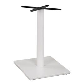 ΒΑΣΗ ΜΕΤΑΛΛΙΚΗ ΛΕΥΚΗ ΜΑΤ 45Χ45Χ70εκ. ΜΕ ΣΤΑΥΡΟ 45Χ45 ΚΑΙ ΡΕΓΟΥΛΑΤΟΡΟΥΣ HM438.02 - ΒΑΣΕΙΣ ΤΡΑΠΕΖΙΩΝ στο Milonadakis.gr