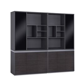 ΣΕΤ 2 ΤΜΧ ΒΙΒΛΙΟΘΗΚΗ ΓΡΑΦΕΙΟΥ ΕΠΑΓΓΕΛΜΑΤΙΚΗ ROSEWOOD HM11199 - ΒΙΒΛΙΟΘΗΚΕΣ στο Milonadakis.gr