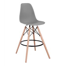 ΣΚΑΜΠΟ ΜΠΑΡ RENATA HM0173.10 ΓΚΡΙ 58x56x107Υ εκ. - ΣΚΑΜΠΟ ΜΠΑΡ στο Milonadakis.gr