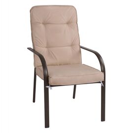 ΠΟΛΥΘΡΟΝΑ ΜΕΤΑΛΛΙΚΗ ENDIKA ΣΕ ΚΑΦΕ ΧΡΩΜΑ ΜΕ ΜΠΕΖ ΜΑΞΙΛΑΡΙ 60Χ71Χ105Υ εκ. HM5680.02 - ΚΑΡΕΚΛΕΣ - ΠΟΛΥΘΡΟΝΕΣ στο Milonadakis.gr