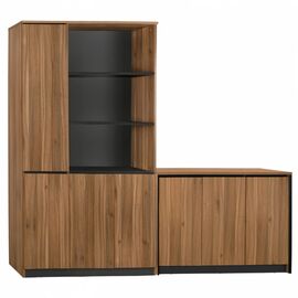 ΣΕΤ 2 ΤΜΧ ΒΙΒΛΙΟΘΗΚΗ ΓΡΑΦΕΙΟΥ ΕΠΑΓΓΕΛΜΑΤΙΚΗ ΜΕ ΝΤΟΥΛΑΠΙ SUPREME HM11370 - ΒΙΒΛΙΟΘΗΚΕΣ στο Milonadakis.gr