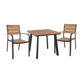 ΣΕΤ 3ΤΜΧ ΤΡΑΠΕΖΙ & ΠΟΛΥΘΡΟΝΕΣ ΑΛΟΥΜΙΝΙΟΥ ΣΕ ΑΝΘΡΑΚΙ ΧΡΩΜΑ HM10537.02 - ΣΕΤ ΤΡΑΠΕΖΑΡΙΕΣ στο Milonadakis.gr